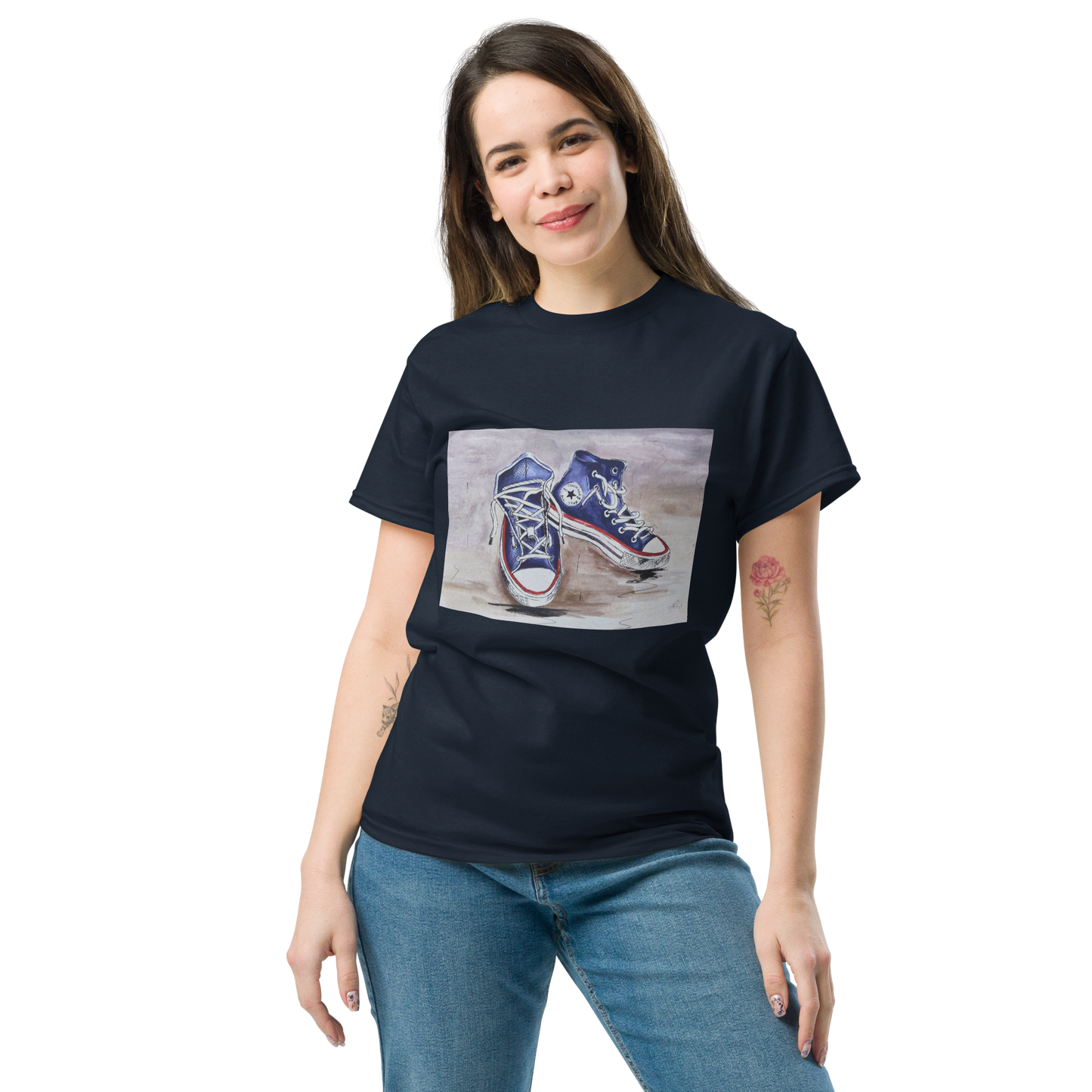 Hand Drawn Art graphic T-shirt