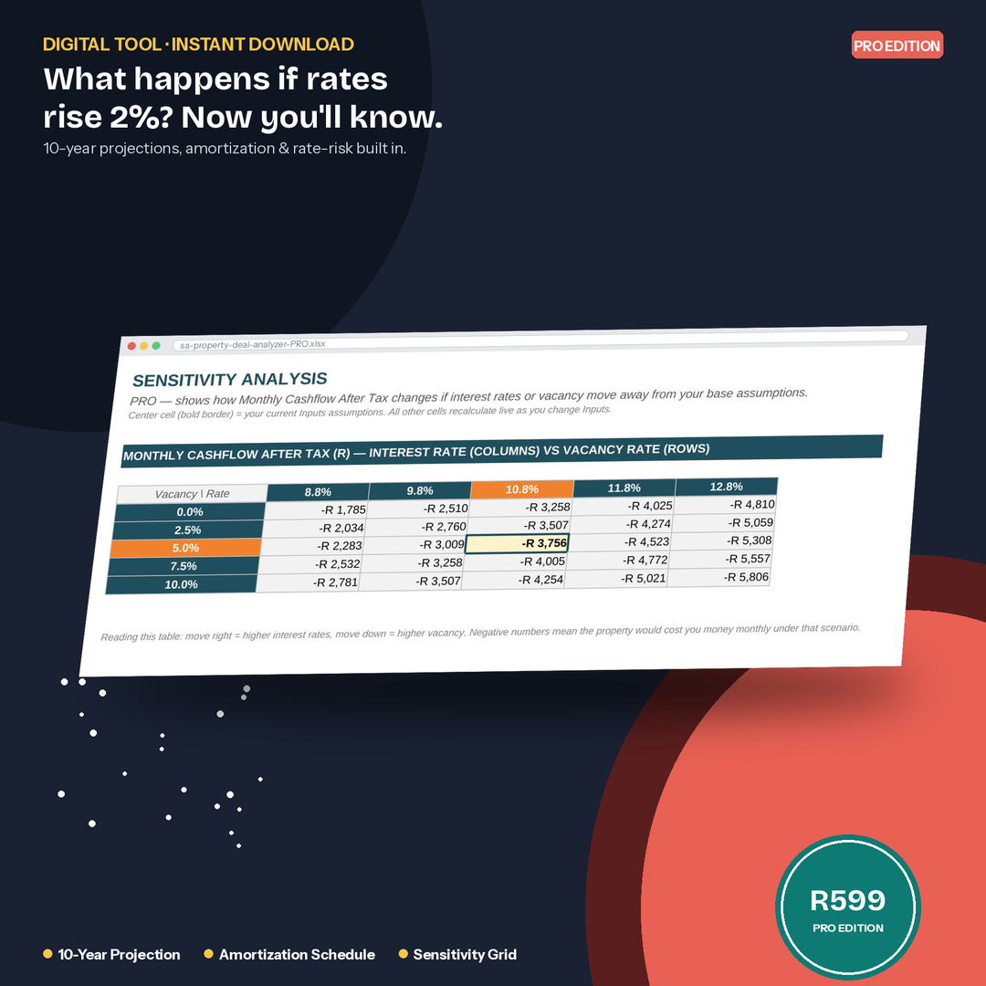 SA Property Deal Analyzer — Pro Edition