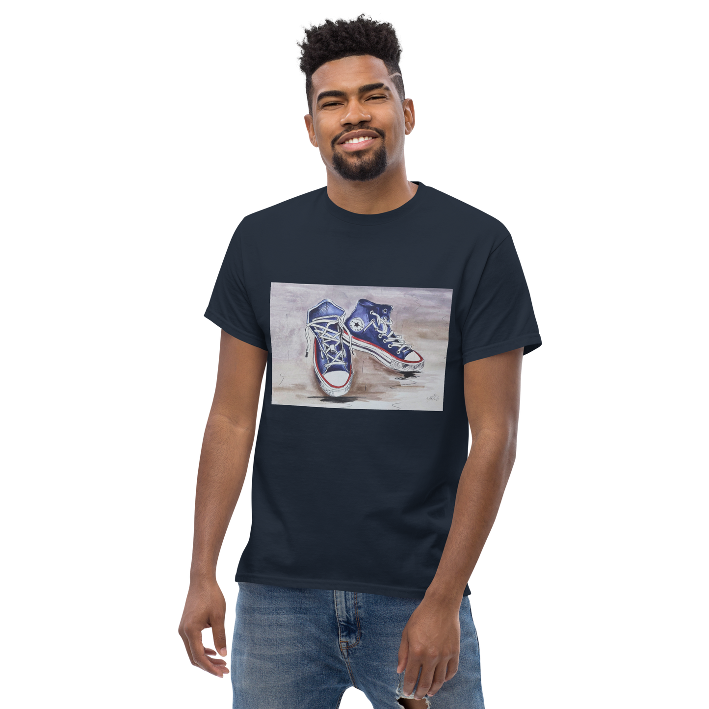 Hand Drawn Art graphic T-shirt